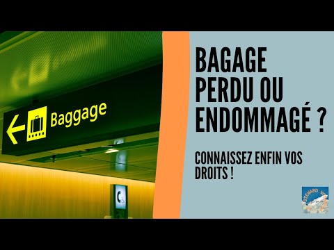 Vidéo: Comment obtenir une indemnisation de la compagnie aérienne pour les bagages perdus ou endommagés