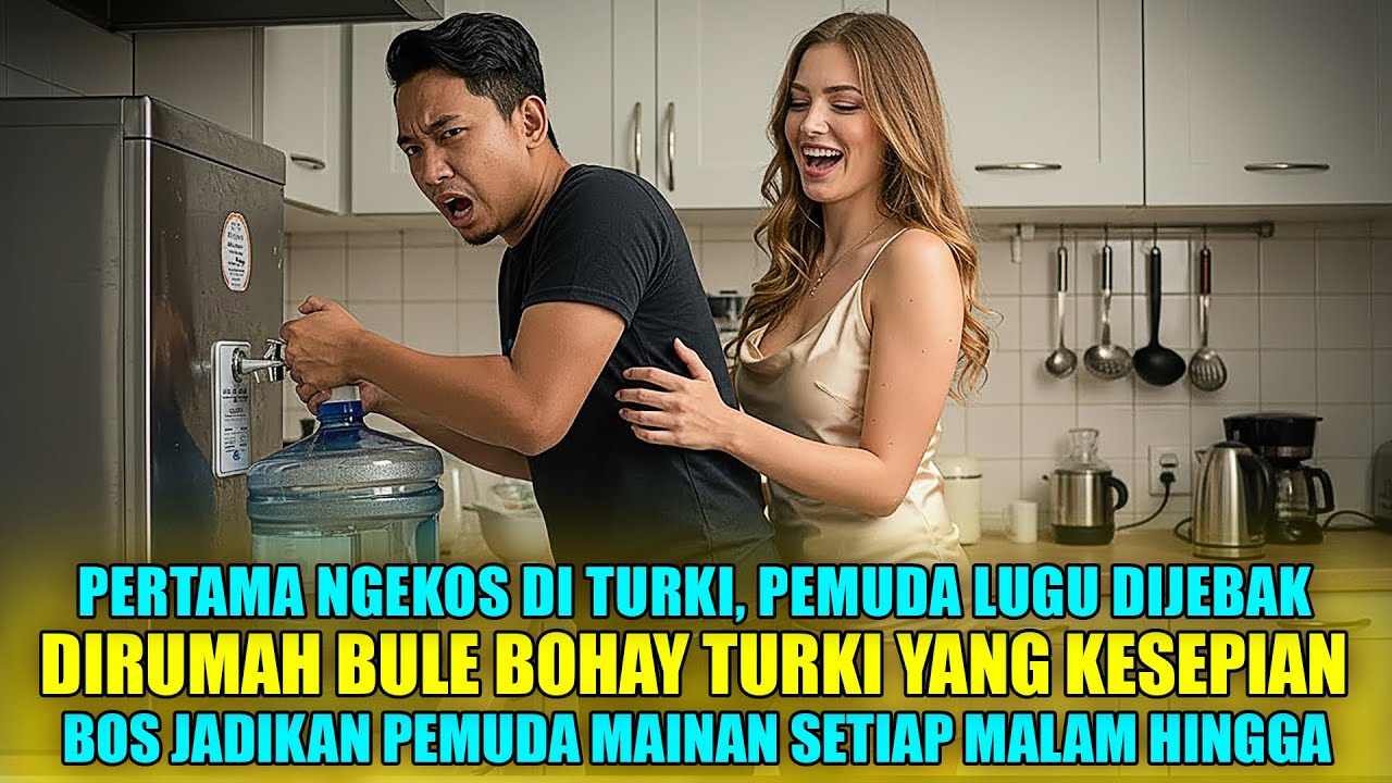PERTAMA NGEKOS DITURKI, PEMUDA LUGU DIJEBAK DIRUMAH BULE BOHAY TURKI YANG KESEPIAN