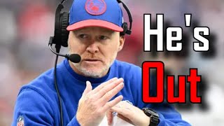 Sean Mcdermott Has Been Fired By The Buffalo Bills. Whats Next?