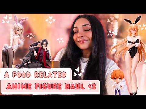 Food Wars Fruits Baskets etc anime figure unboxing chit-chat about inflation