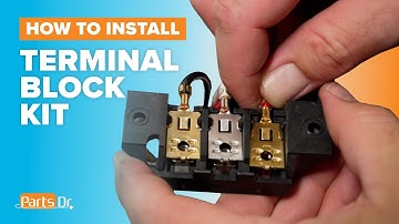 How to Fix Burned Terminal Block Wiring on Dryers Whirlpool, Maytag, Amana, Kenmore