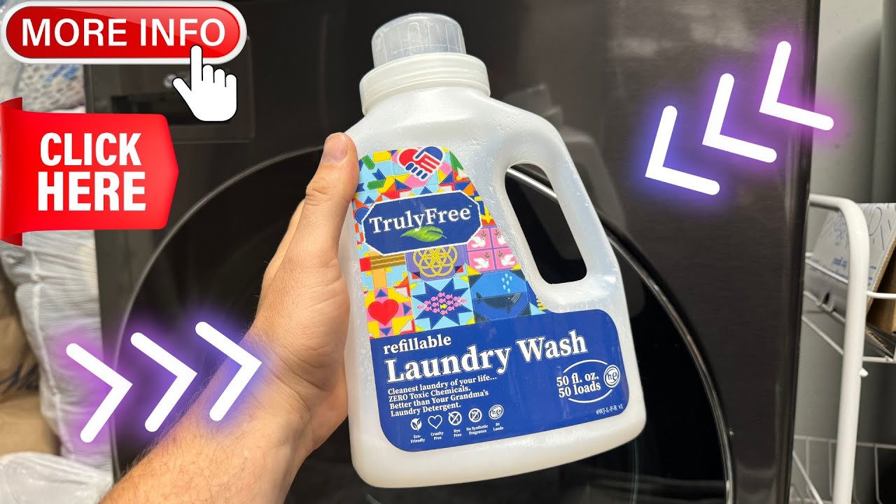 REVIEW // Truly Free Laundry Detergent for Sensitive Skin - YouTube