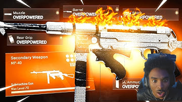 new ZERO RECOIL MP40 SETUP IS META AGAIN! 🤩 (Best MP40 Class Warzone)