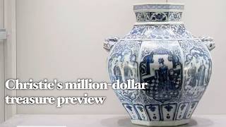 One-of-a-kind Yuan Dynasty jar highlights Christie's Chinese art