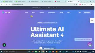 Marlinh Magic Ai Home Page Settings