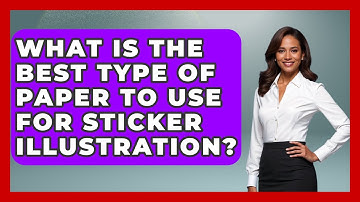 What Is The Best Type Of Paper To Use For Sticker Illustration? - Graphic Design Nerd