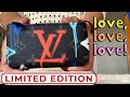 Louis Vuitton Key Pouch Graffiti Unboxing | Louis Vuitton Lock It  Bracelet | Chanel LV