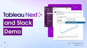 Tableau Next and Slack Demo