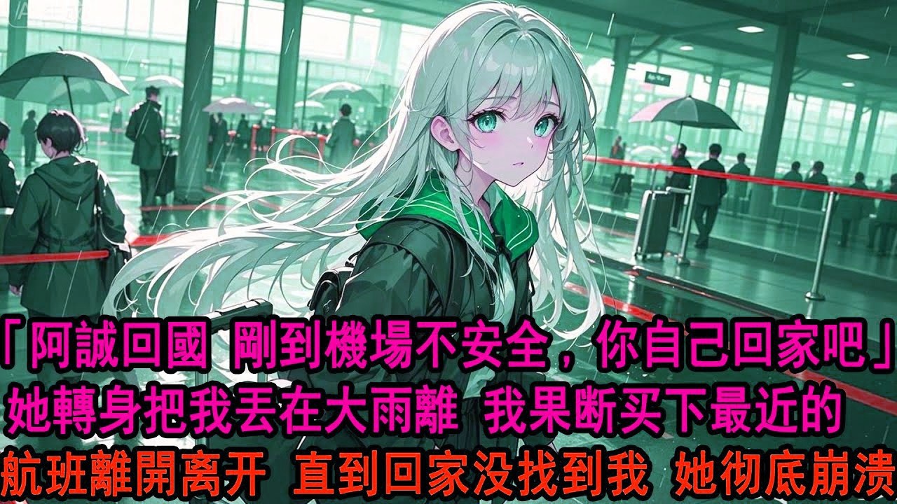 戀愛十年，只因她的竹馬離婚回國，柳如煙就將我扔在大雨中去接他：阿誠剛到機場不安全，你自己回家吧。我平靜點頭，果斷買了最近的航班離開。等她回家沒看到我，徹底崩潰了。