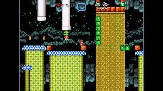 Yet another Super Mario Bros. X Level - Busty Cave