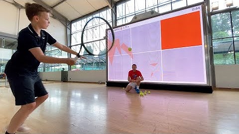 PurpleGlo - MultiBall Interactive Tennis Training