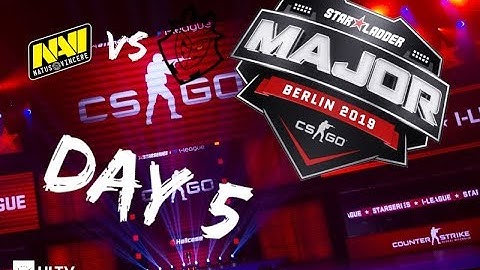 Starladder Berlin Major 2019 // DAY 5 // S1mple vs KennyS // Fallen 3K vs NIP // Woxic  vs Faze