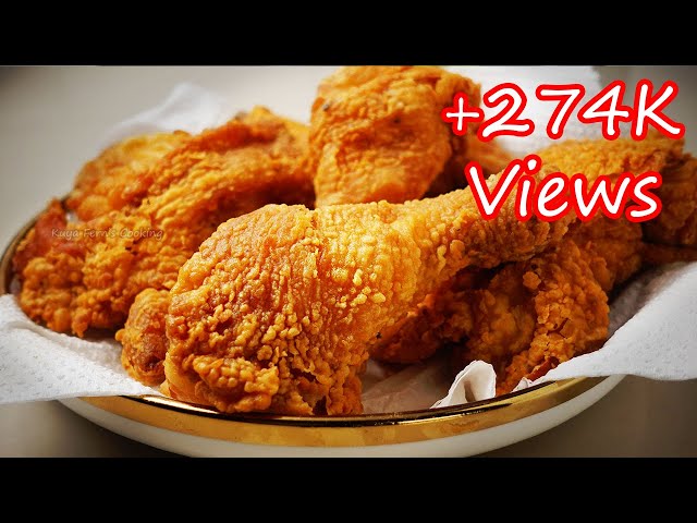 THE SECRETS TO MAKE THE BEST CRISPY AND JUICY FRIED CHICKEN!!! SO DELICIOUS, BETTER THAN TAKE OUT!!! class=