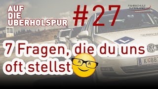 TOP SECRET  7 FRAGEN, die uns immer wieder gestellt werden