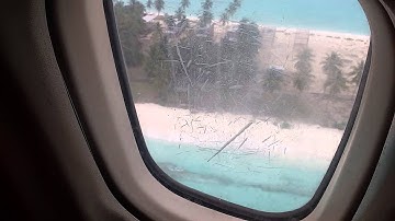 Landing in Agatti Island, Lakshadweep