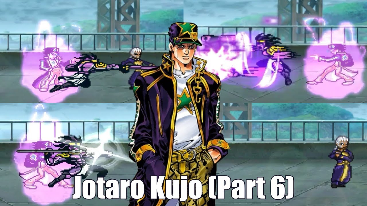 New Jotaro Kujo (Part 6) - Bleach Vs Naruto 3.3 [Character Download] -  YouTube