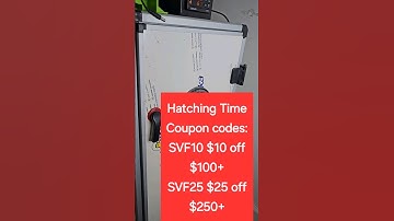 Hatching Time incubator ct180 coupon codes Best incubator we have used #chicken #poultrykeeping