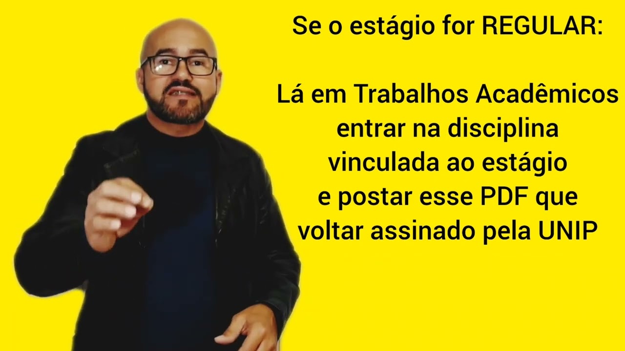 POSTAGEM SEMESTRAL DE ESTÁGIO - UNIP EaD. vídeo NOVO e feito em 23/04/2023, esquece os anteriores. 😜