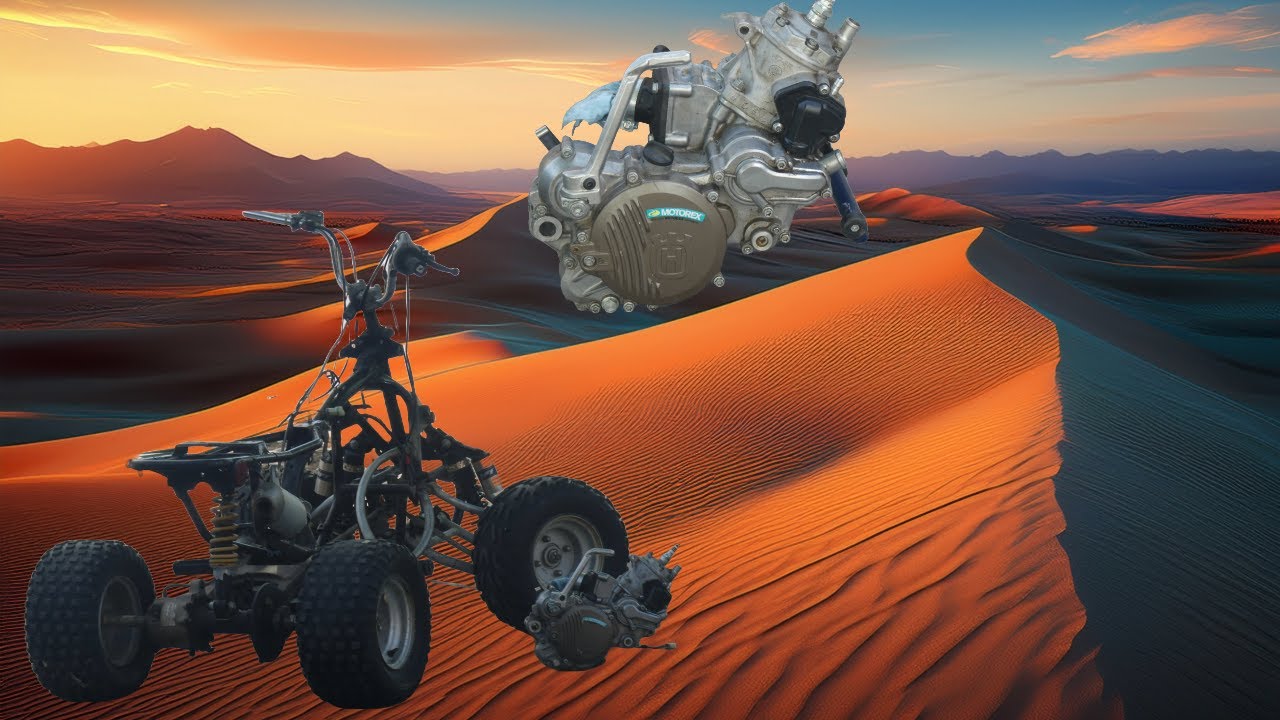 85cc 2-Stroke Swapped Chinese Atv