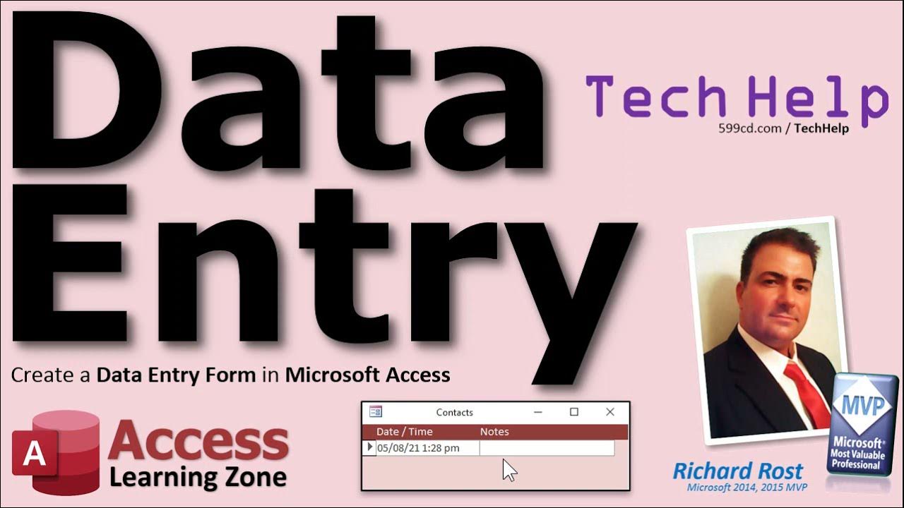 Create a Data Entry Form in Microsoft Access OR Open an Existing Form ...