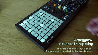 Medusa Synth - Arpeggios / Sequence transposition