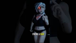 Her Cape Broke EVERYTHING — Making Sapphire in Blender #blender  #3danimation  #shorts