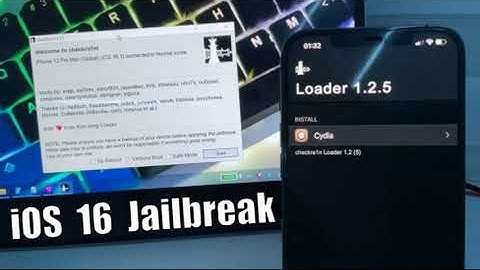 iOS 16 - 15 - 14 Jailbreaking CheckRa1n and Cydia!