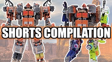 Shorts Compilation featuring various Transformers WFC - Legacy Fan Modes
