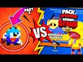 Lincroyable battle pack opening brawl stars continue  part 2  mon frre dbloque le mythique 