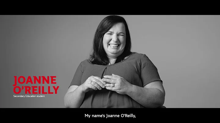 Griffith secondary education student, Joanne O'Rei...