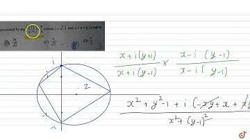 Perimeter of the locus represented by `arg((z+i)/(z-i)) = pi/4` equal to