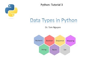 Python Tutorial 3: Data types