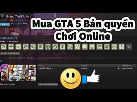 GTA V (Online) - Hướng dẫn mua bản quyền game GTA 5 (Grand Theft Auto 5) và cài đặt
