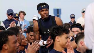 Navy Football Interview with Charles Robinson (Spring Practice 2026)
