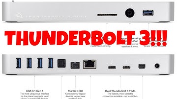 OWC Thunderbolt 3 Dock Unboxing Review