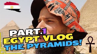 My First Day in Egypt 🇪🇬  (PART 1)  THE PYRAMIDS ARE HUGE!!!