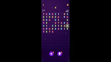 Number Master (by Kiwi Fun) - free offline puzzle game for Android and iOS - gameplay.