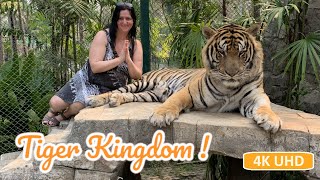 Tiger Kingdom : We SURVIVED a THRILLING adventure in the Tiger's Den! ✨ Chiang Mai, Thailand