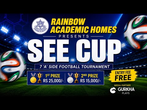 FINAL FINAL FINAL | SANDIP RAJA VS SAMU FC | Rainbow Academic Homes Presents SEE Cup