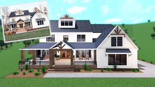 i built the first house i saw on pinterest | ROBLOX Bloxburg