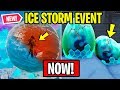 FORTNITE ICE STORM EVENT HAPPENING RIGHT NOW! (Fortnite: Battle Royale)