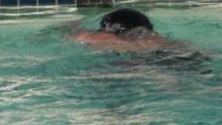 Michael Phelps - warm up swim