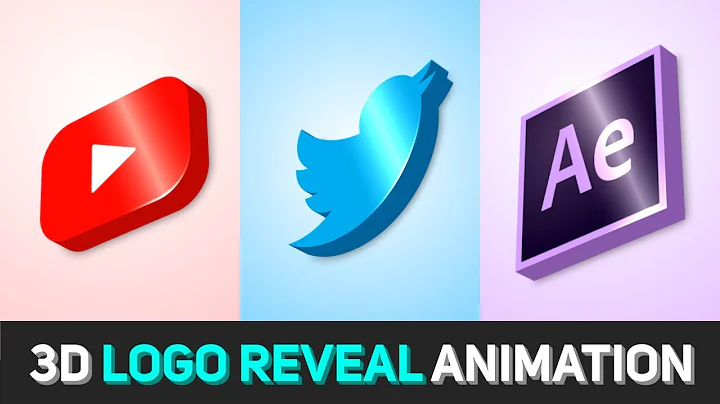 3D Logo Animation in After Effects - After Effects Tutorial - No Third Party Plugin (Free Template)