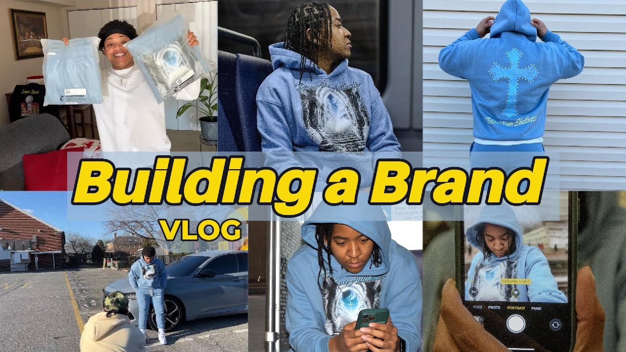 Day In The Life Of A Christian Brand Owner | Building A Clothing Brand Vlog