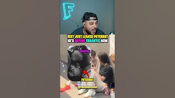 Peterbot getting rizzy with Fraanticc now ? (image in black is fake) #fortnite #peterbot #trending