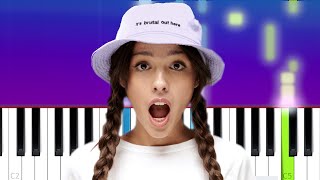 Video thumbnail of "Olivia Rodrigo - brutal  | Piano Tutorial"