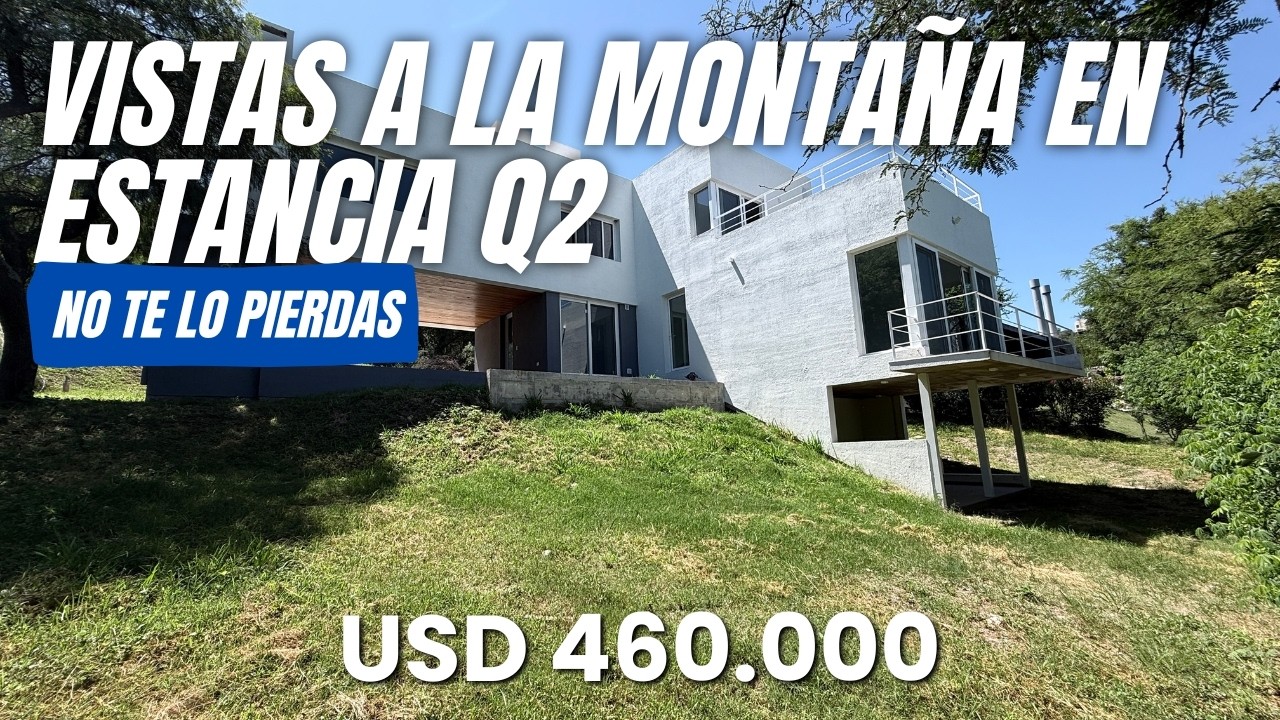 🏔️ [A ESTRENAR] Viví con VISTAS a la MONTAÑA en Estancia Q2