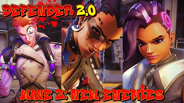 Wave 2 New Enemies | Defender 2.0 | Overwatch 2 Custom Game