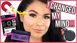 FINALLY 👏🏼 Magnetic Eyeliner and Lashes that WORK!! (MoxieLash vs. Ardell)