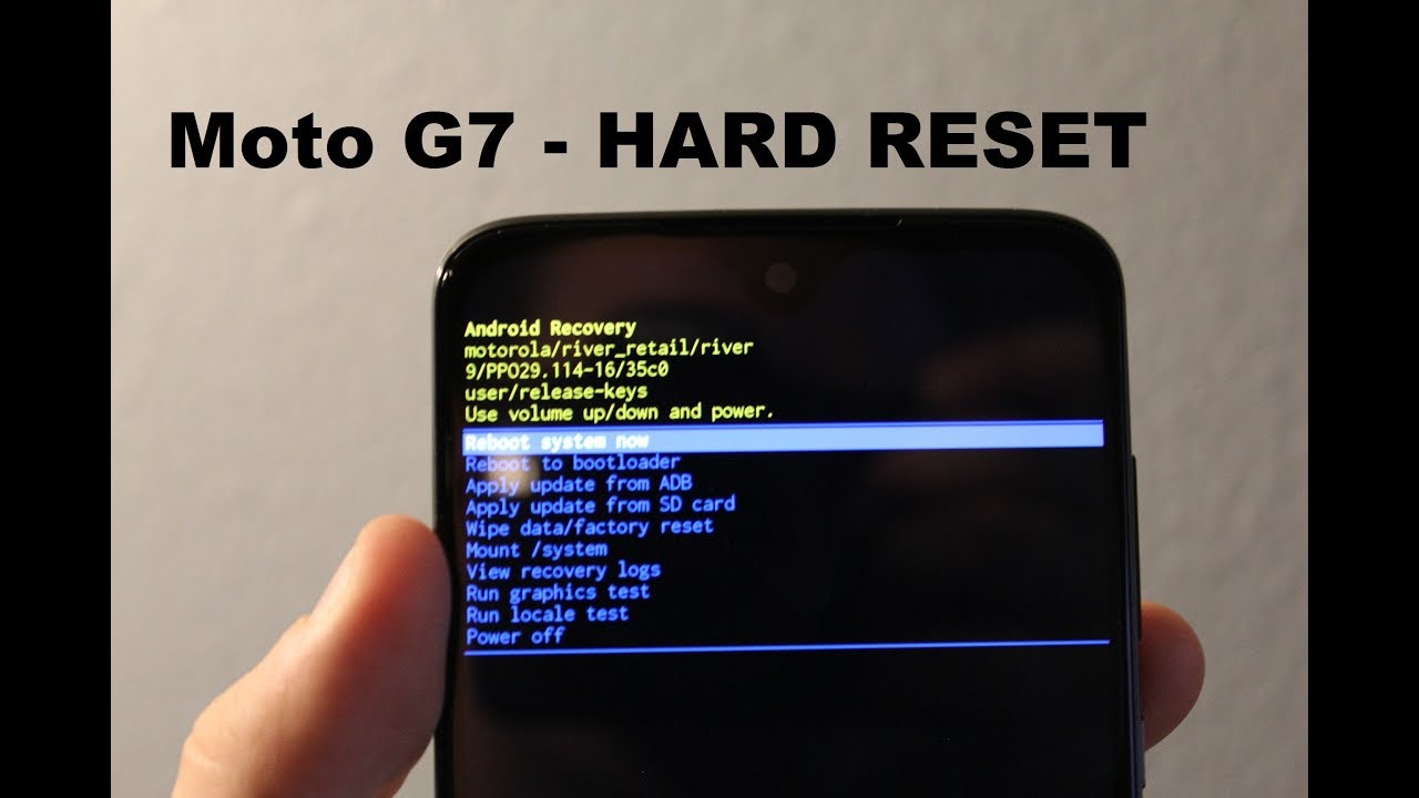 Motorola Moto G26 Hard reset, recover mode and factory reset